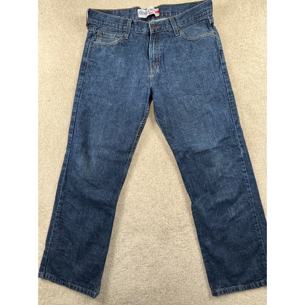 Denizen From Levi's 281 Straight Fit‎ Jeans Men 34x30 Blue Denim Cotton Mid Rise